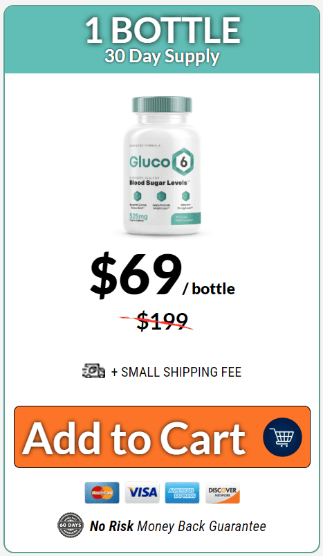 gluco6 1 bottle